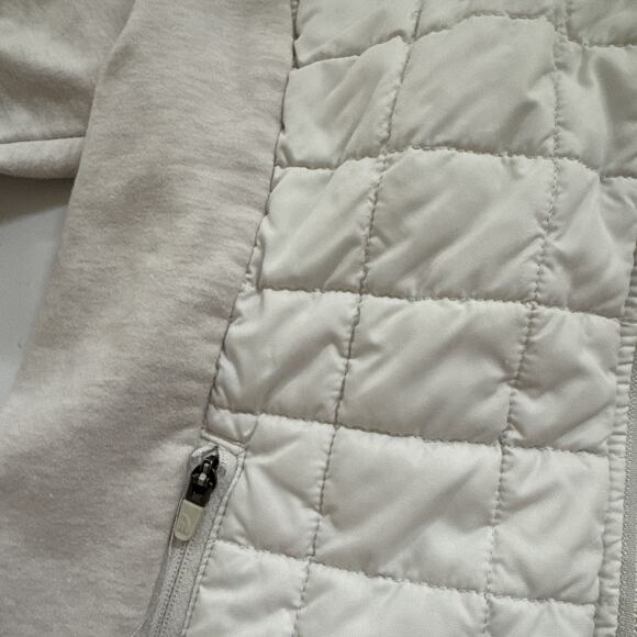 North Face Quilted Jacket Women’s Size XS White Gorpcore Hiking Outdoors - Picture 4 of 12